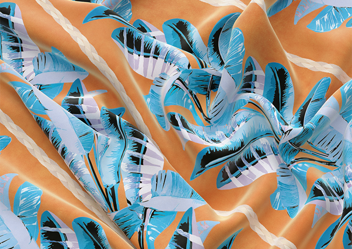 Miami, Blue - Roman Blind - Image 4